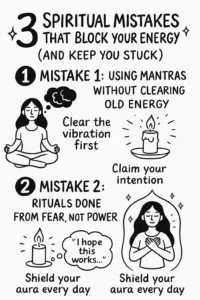 3 Spiritual Mistakes That Block Your Energy